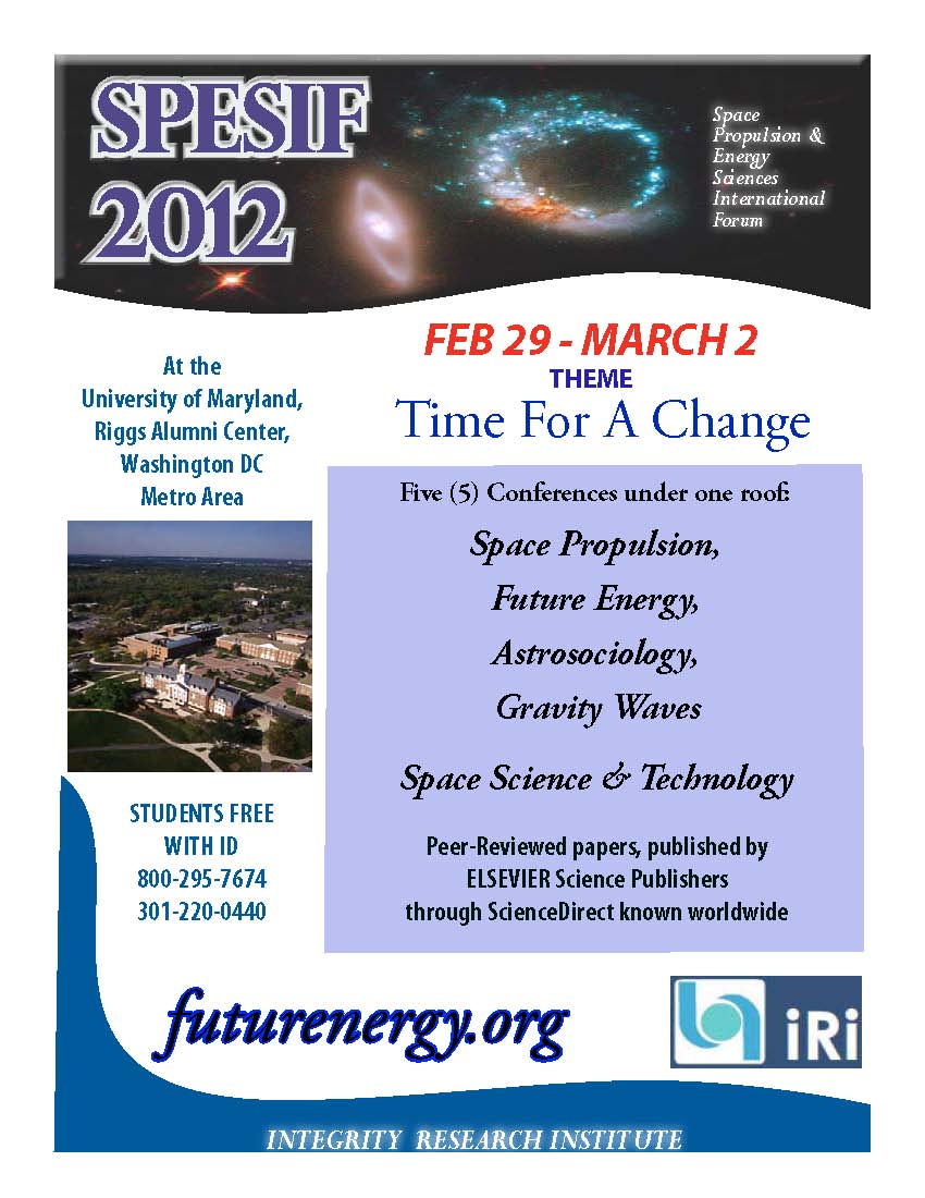 Poster for SPESIF event